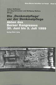 Tapa de Die "Denkmalpflege" vor der Denkmalpflege