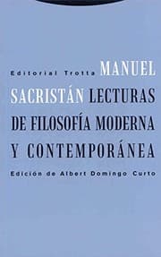 Tapa de Lecturas de filosofía moderna y contemporánea