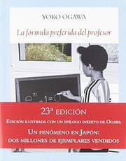 Tapa de La fórmula preferida del profesor