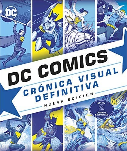 Tapa de DC COMICS. Crónica Visual Definitiva