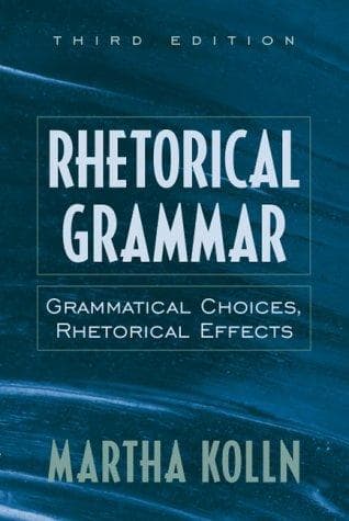 Tapa de Rhetorical grammar