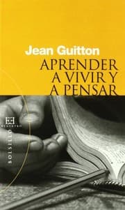 Tapa de Aprender a vivir y a pensar