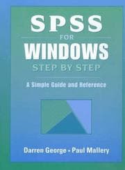 Tapa de SPSS for Windows step by step