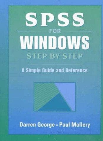 Tapa de SPSS for Windows step by step
