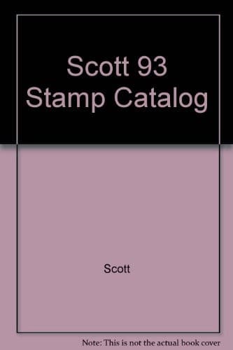 Tapa de Scott 93 Stamp Catalog