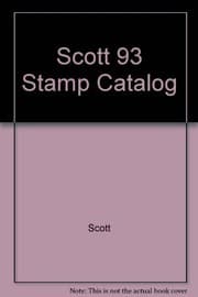 Tapa de Scott 93 Stamp Catalog