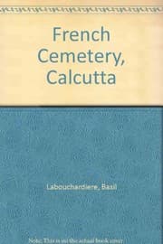 Tapa de French Cemetery, Calcutta