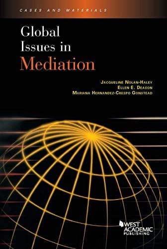 Tapa de Global Issues in Mediation