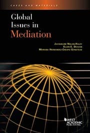 Tapa de Global Issues in Mediation