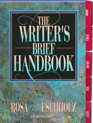 Tapa de The writer's brief handbook