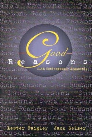 Tapa de Good reasons with contemporary arguments