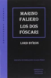 Tapa de MARINO FALIERO. LOS DOS FÓSCARI