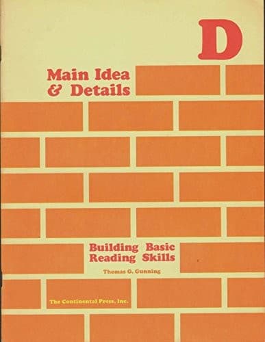 Tapa de Main Ideas and Details (Level D)