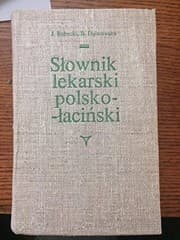 Tapa de Słownik lekarski polsko-łaciński