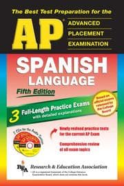 Tapa de The best test preparation for the AP Spanish language exam