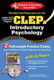 Tapa de CLEP Introductory Psychology (REA) - The Best Test Prep for the CLEP (Test Preps)