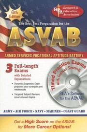 Tapa de The best test preparation for the ASVAB