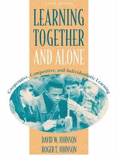 Tapa de Learning together and alone