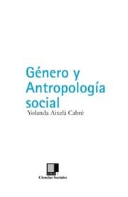 Tapa de Género y Antropología Social