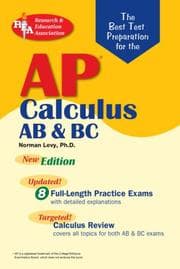 Tapa de AP Calculus AB/BC (REA)- The Best Test Prep for