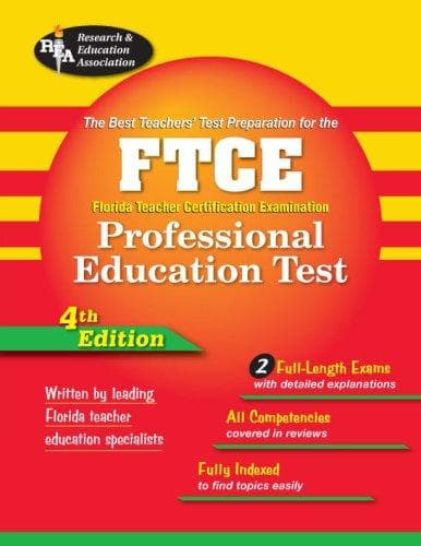 Tapa de FTCE Professional Education Test