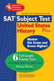 Tapa de The best test preparation for the SAT subject test, United States history