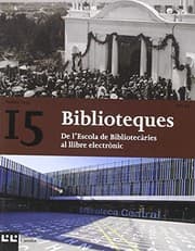 Tapa de Biblioteques
