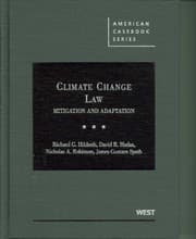 Tapa de Climate change law