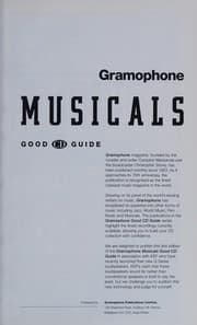 Tapa de The Gramophone Musical Good CD Guide