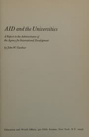 Tapa de AID and the universities