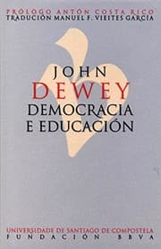 Tapa de Democracia e educación