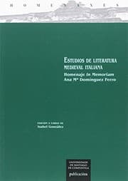 Tapa de Estudios de literatura medieval italiana