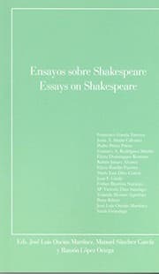Tapa de Ensayos sobre Shakespeare / Essays on Shakespeare