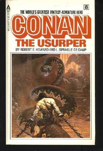 Tapa de Conan the Usurper (Conan #8)