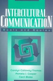 Tapa de Intercultural communication