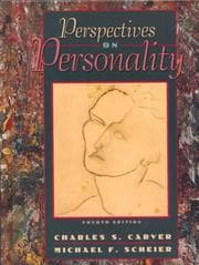 Tapa de Perspectives on personality
