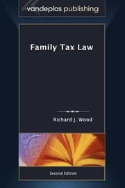 Tapa de Family Tax Law, Second Edition 2011