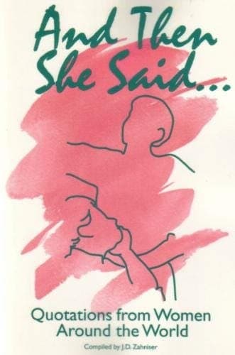 Tapa de And Then She Said