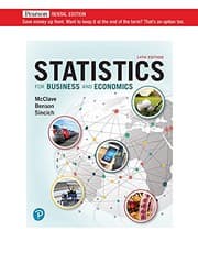 Tapa de Statistics for Business and Economics [RENTAL EDITION]