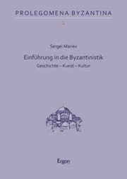 Tapa de Einfuhrung in Die Byzantinistik