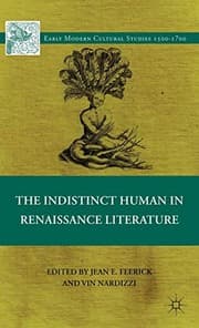 Tapa de The indistinct human in Renaissance literature