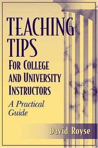 Tapa de Teaching Tips for College and University Instructors