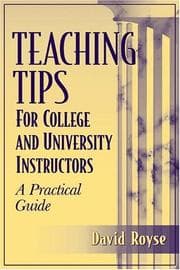 Tapa de Teaching Tips for College and University Instructors
