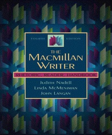 Tapa de The Macmillan Writer