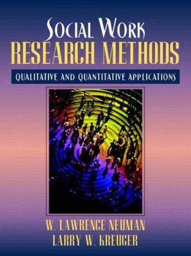 Tapa de Social Work Research Methods