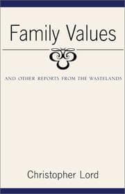 Tapa de Family Values