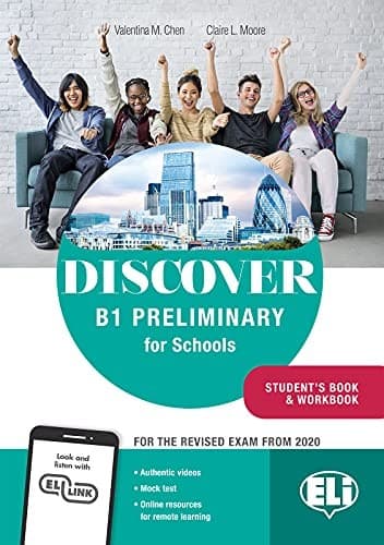 Tapa de Discover B1 Preliminary for Schools