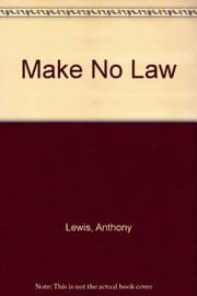 Tapa de Make No Law