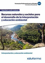 Tapa de Recursos naturales y sociales para el desarrollo de la interpretación y educación ambiental