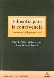 Tapa de Filosofía de la convivencia. Caminos de dialogos norte-sur